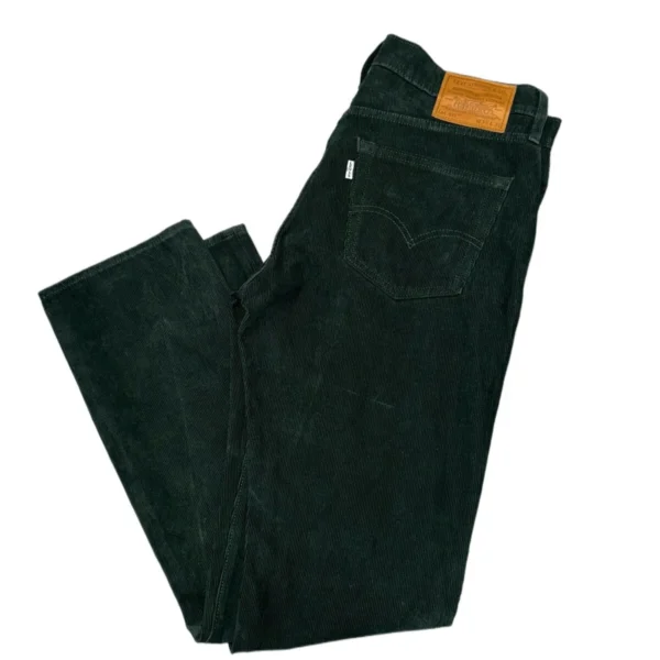 Levis 511 Premium Slim Fit Corduroy Pants Color Olive Green 045113960