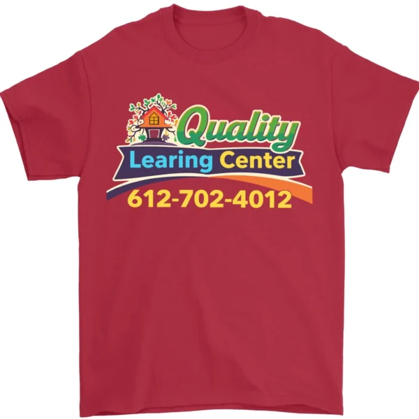 Quality Learing Center T Shirt learning somali day care Parody Funny Education