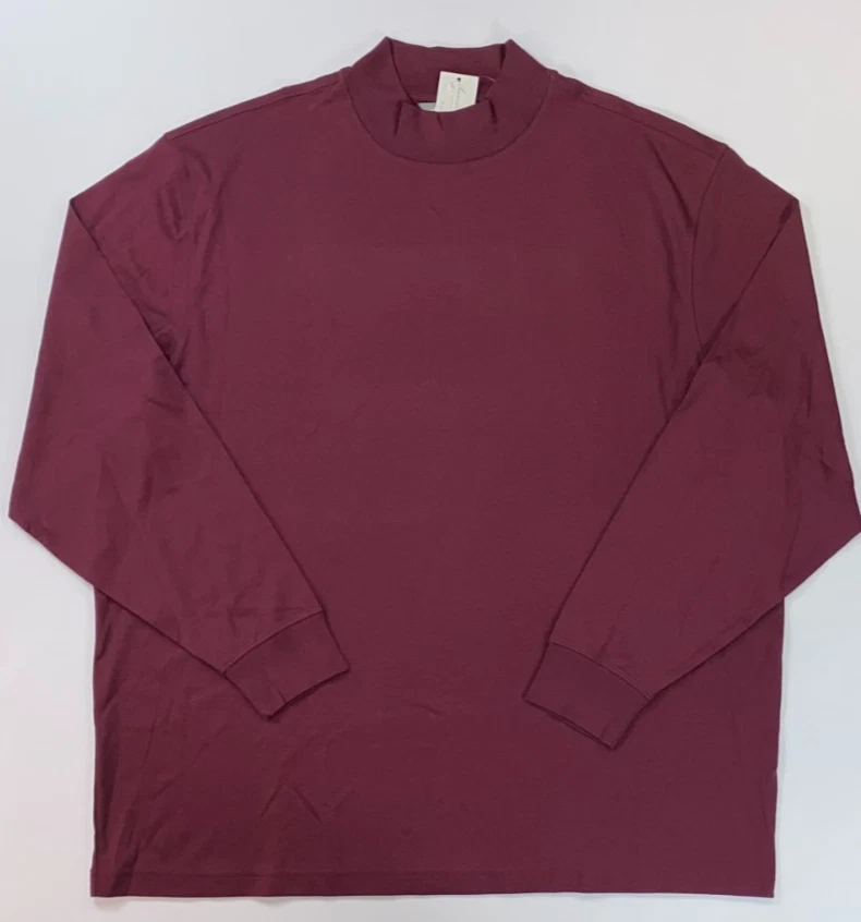 Men's Daniel Cremieux Pima Cotton Long Sleeve Mock Turtleneck