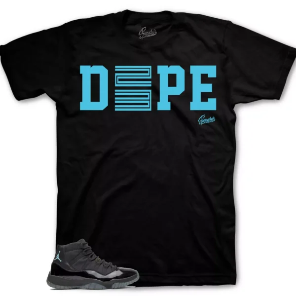 Shirts To Match Jordan 11 Gamma Blue Retro 11 Sneaker Tees - D23 Shirt