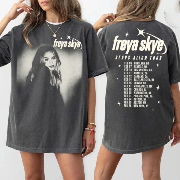 Freya Skye Stars Align Tour 2026 T-Shirt or Hoodie