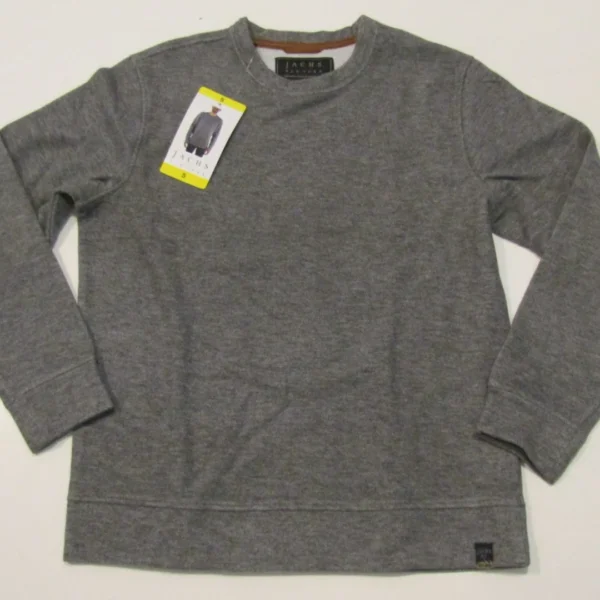JACHS NEW YORK Gray Wool Blend Soft Long Sleeve Crewneck Sweater XL NWT
