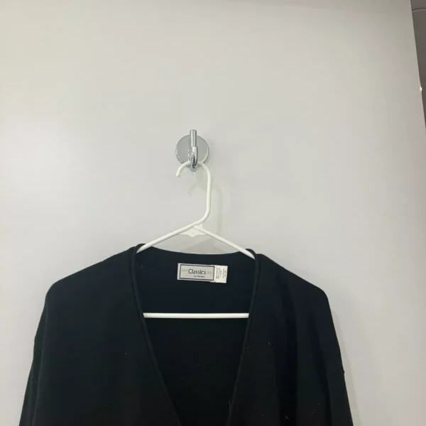 Classics by Palmland black long sleeve button down sweater Men's XL NEW