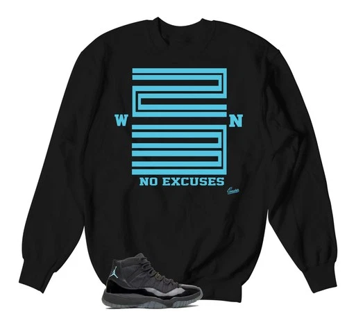 Sweater To Match Retro 11 Gamma Blue AJ11 - Win 23 Sweatshirt